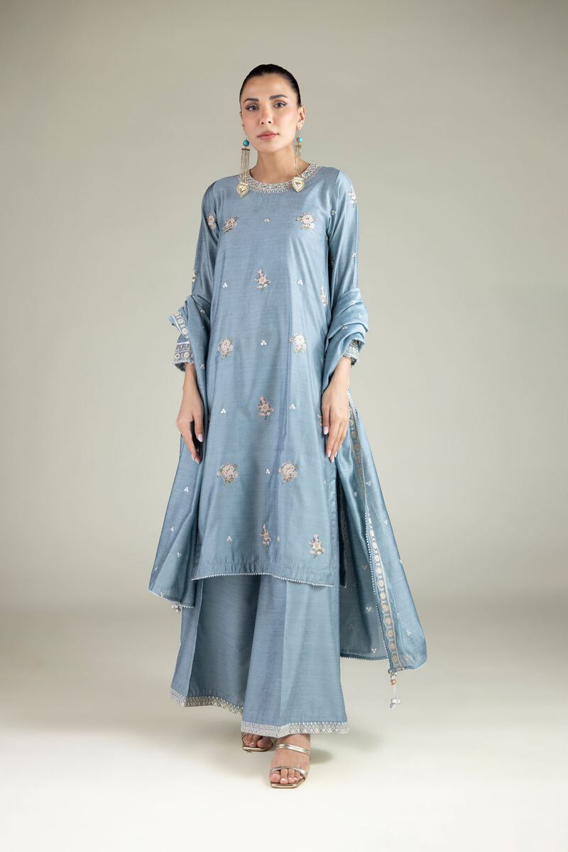 Embroidered | Cotton Net | Dupatta | USD 35.00