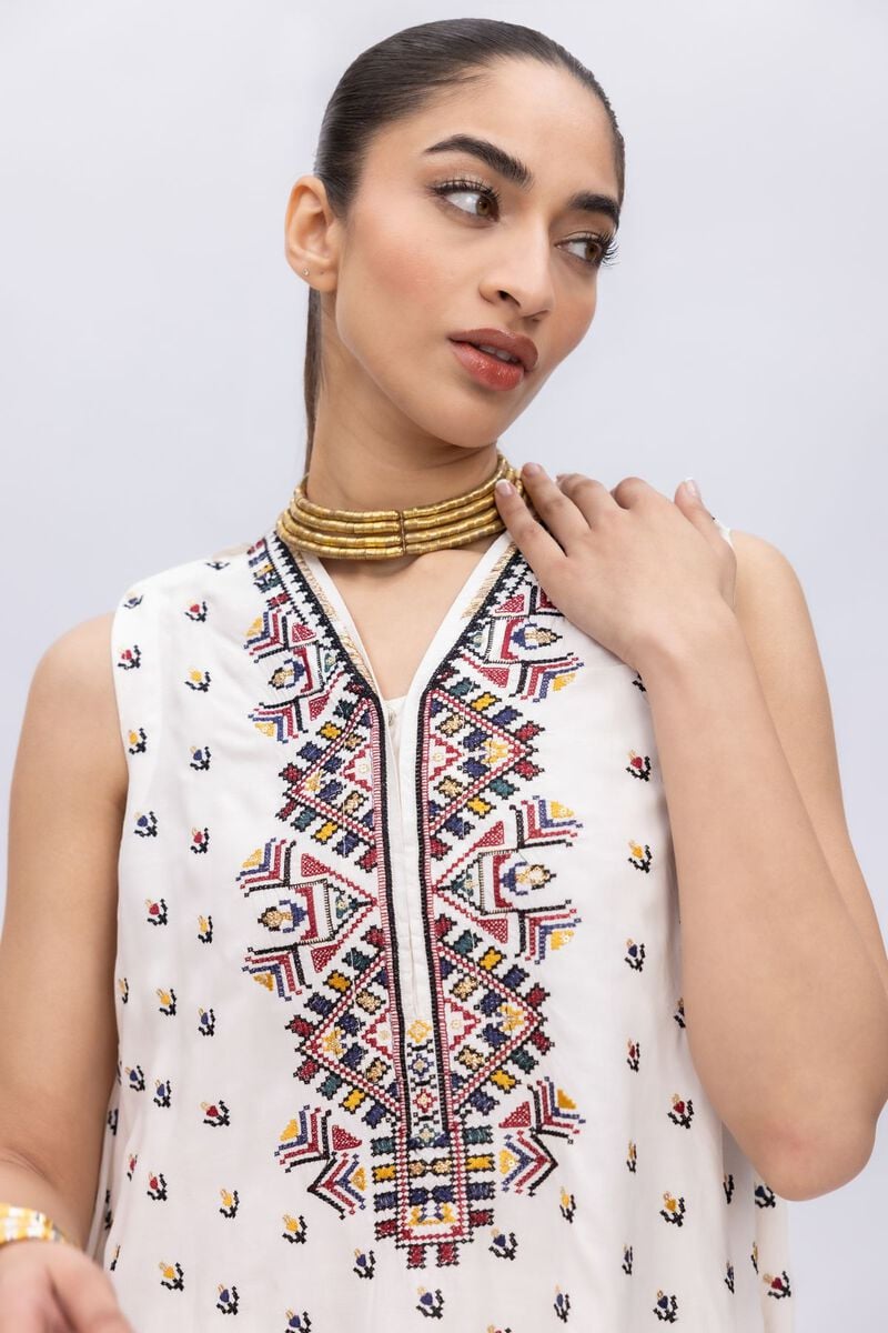 Embroidered | Russian Raw Silk | Kurta | USD 22.50