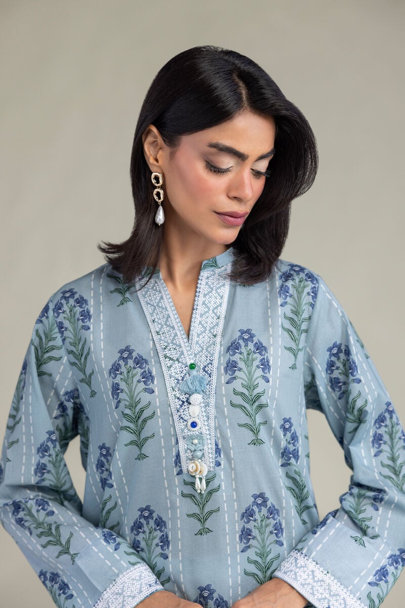 Embroidered | Cambric | Long Cambric Kurta | USD 40.00