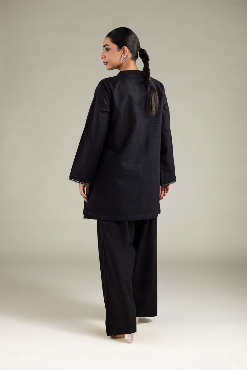 Dyed | Textured Cotton | Short Solid Kurta | USD 30.00