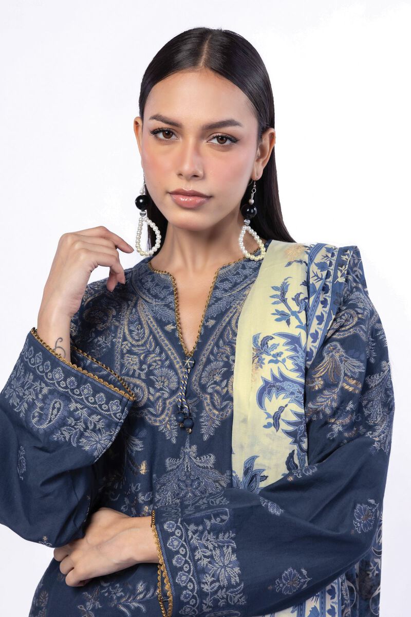 Dyed | Jacquard | Tailored 3 Piece | USD 70.00