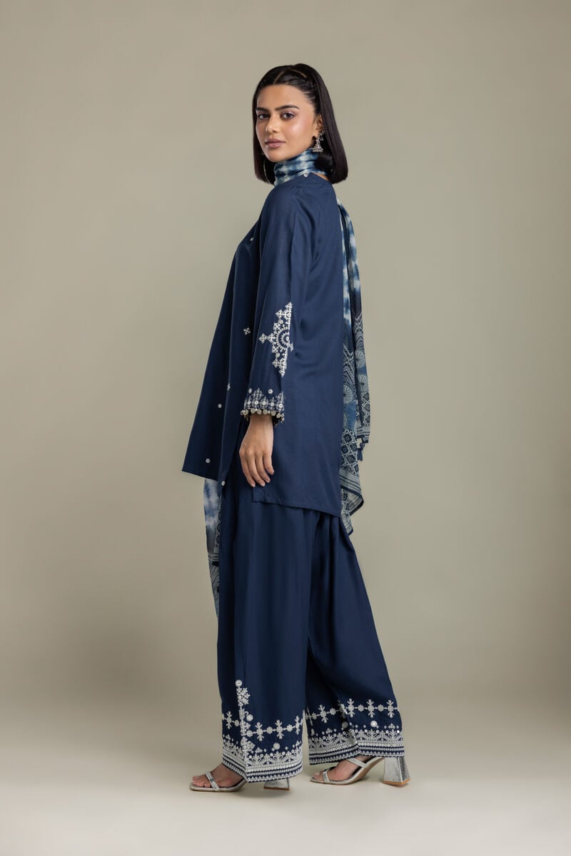 Embroidered | Raw Silk | Silk Tailored 3-Piece | USD 105.00