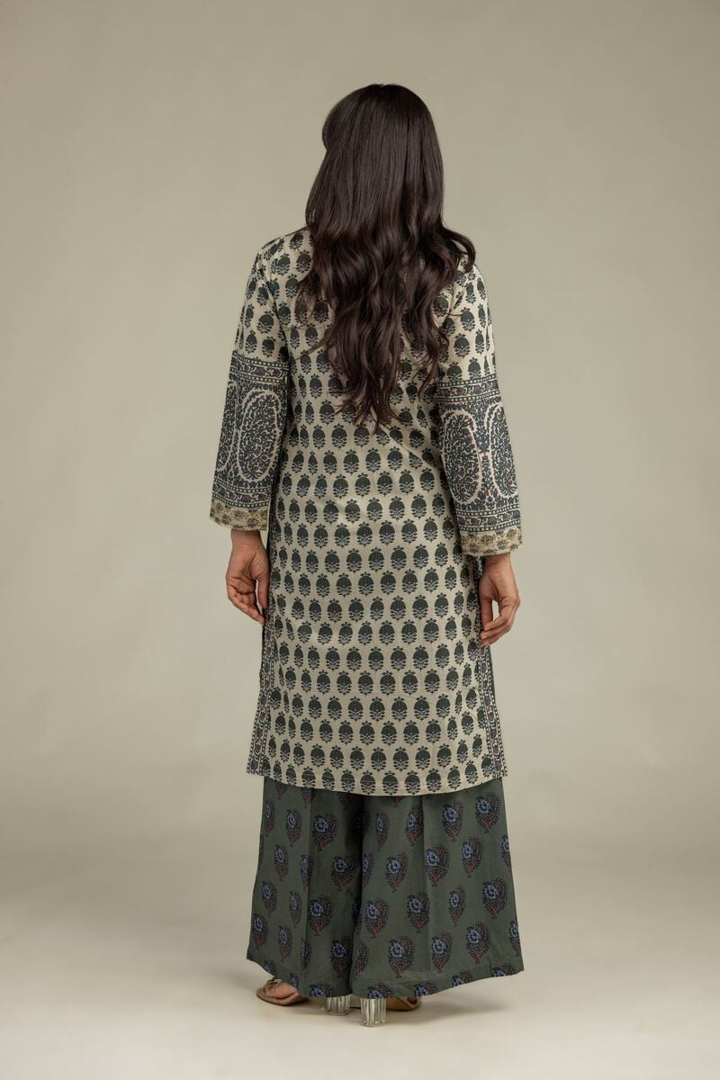 Embroidered | Cambric | Printed Cambric Kurta | USD 35.00
