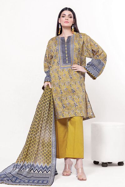 Printed | Lawn | Fabrics 3 Piece | USD 17.50