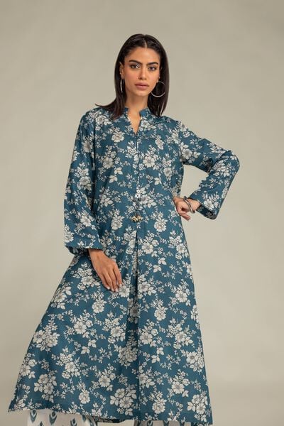 Printed | Cambric | Cambric Longline Kurta | USD 35.00