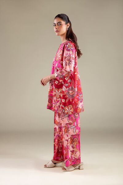 Printed | Cambric | Floral Relaxed Pants | USD 25.00