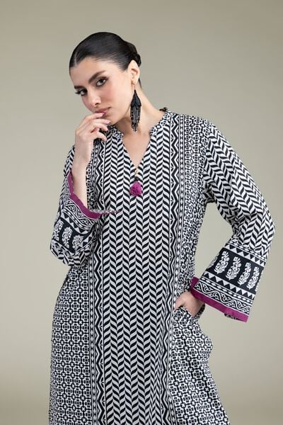 Printed | Cambric | Long Cambric Kurta | USD 30.00