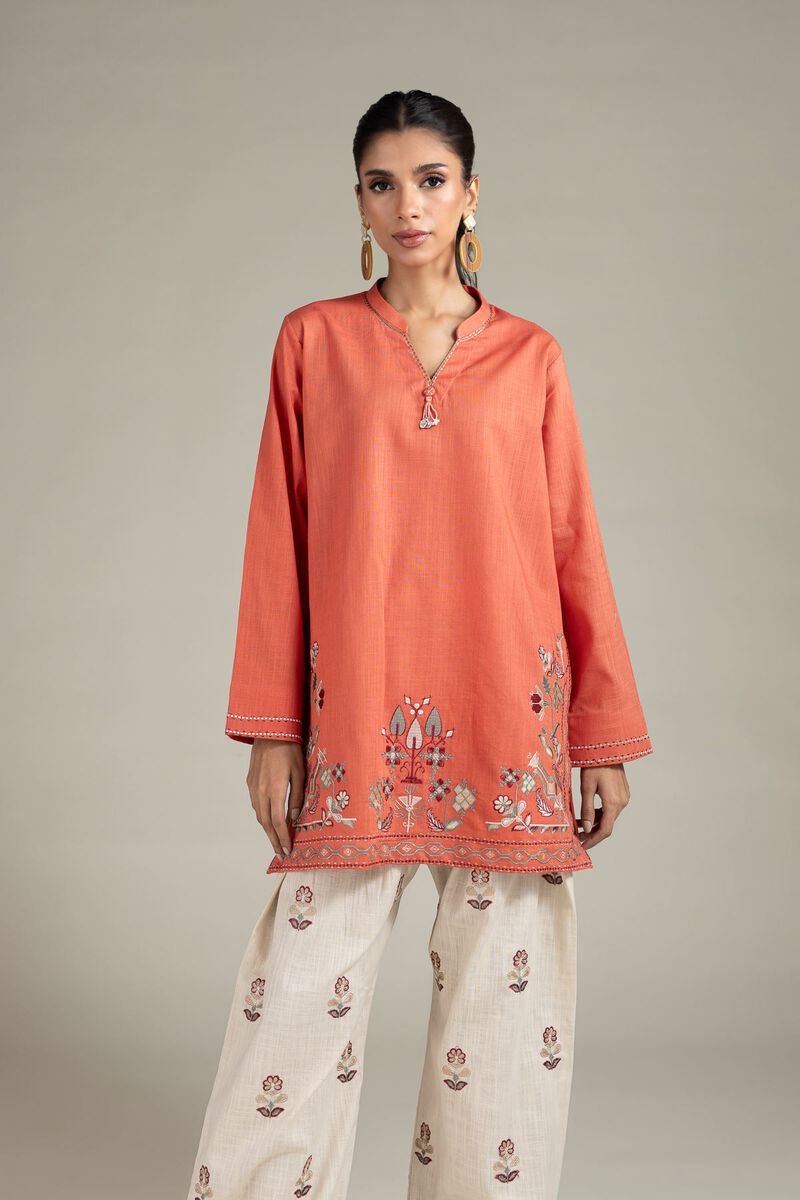 Embroidered | Heavy Textured Cotton | Kurta | USD 30.00