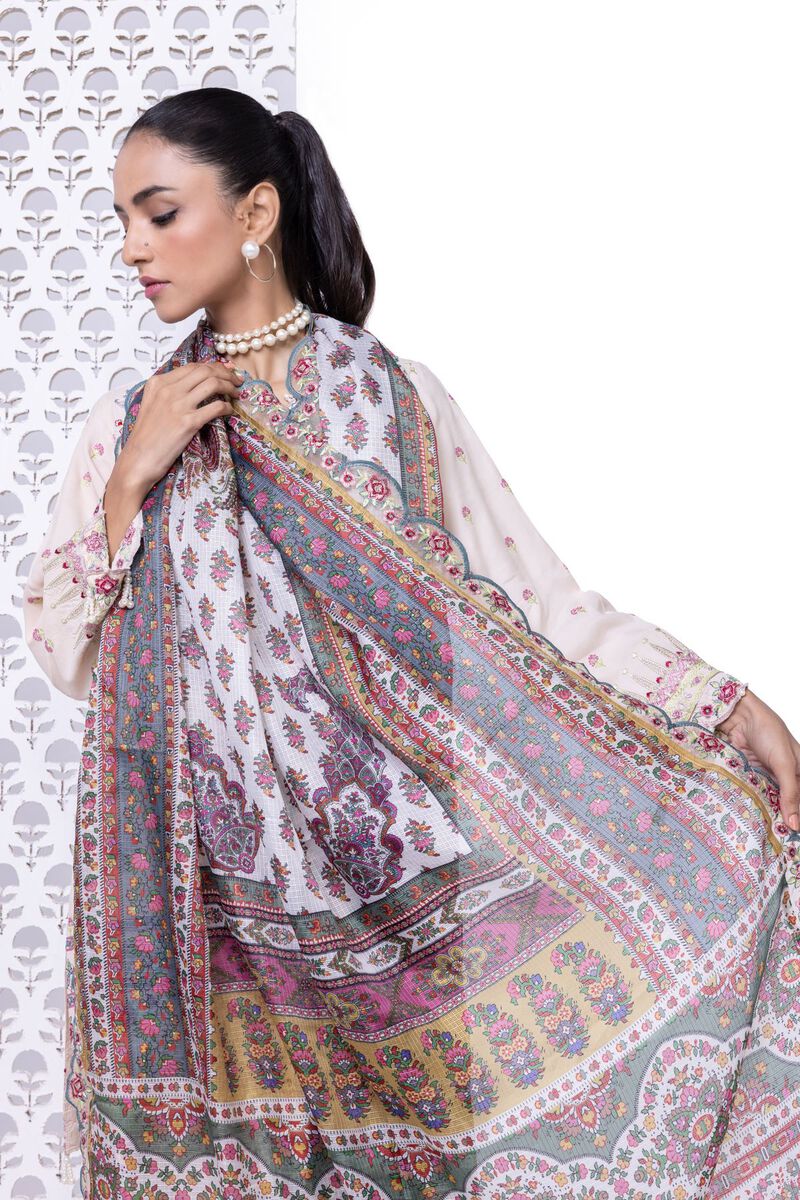 Embroidered | Polyester Net | Dupatta | null