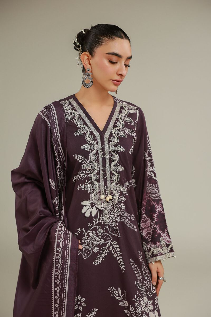 Embroidered | Polyester Silk | Floral All-Season Dupatta | USD 40.00