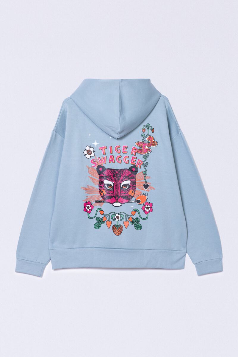 Printed | Cotton Polyester Fleece | Hoodie | USD 6.00