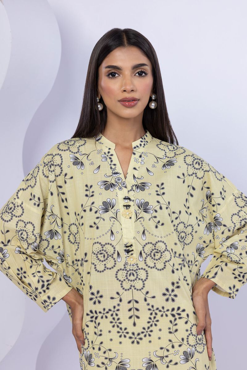 Printed | Crosshatch Poplin | Kurta | USD 12.50