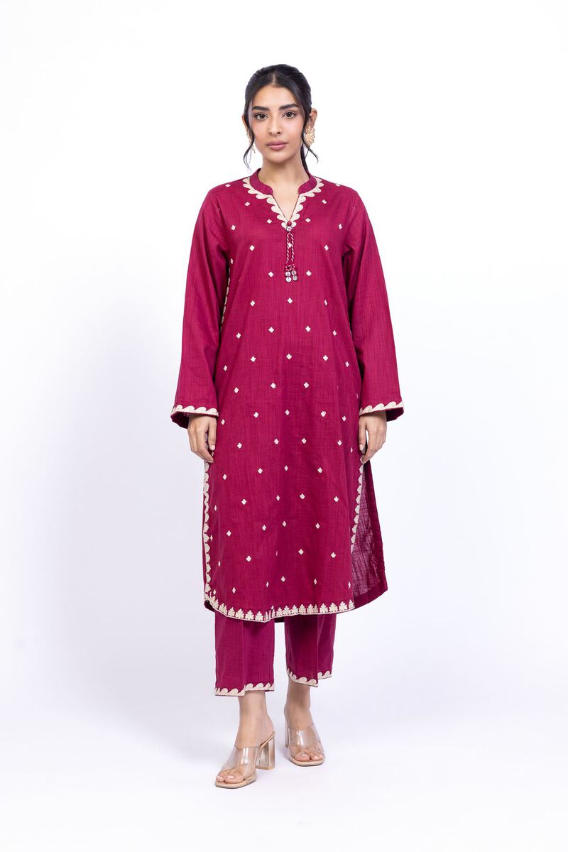 Embroidered | Heavy Textured Cotton | Kurta | USD 35.00