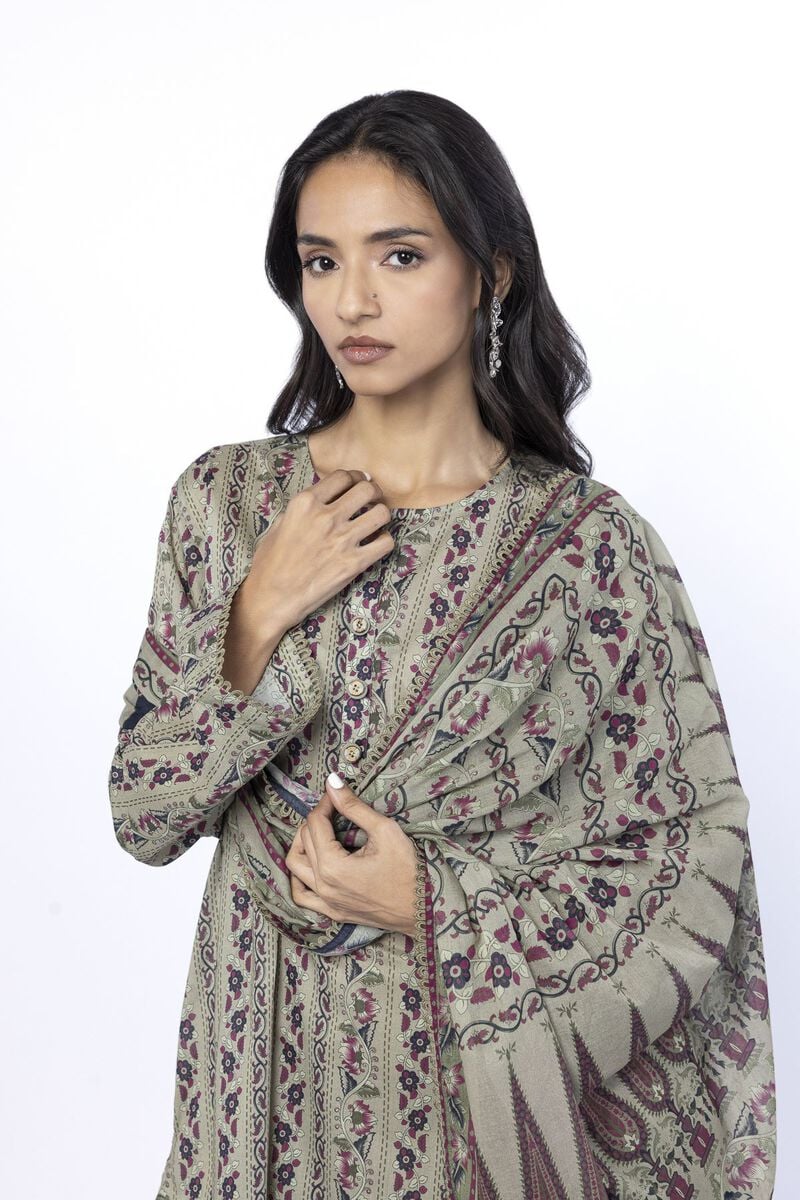 Printed | Lawn | Tailored 3 Piece | USD 25.00