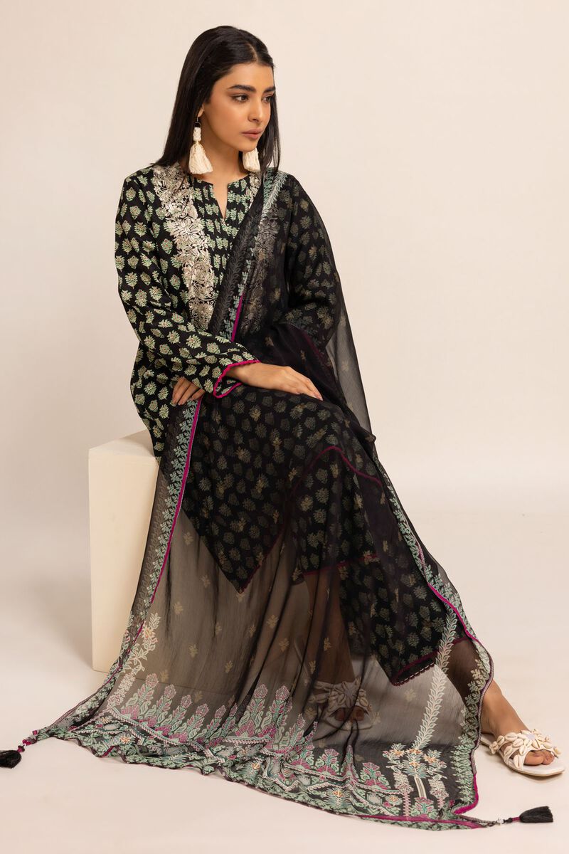 Printed | Bamber Chiffon | Dupatta | null