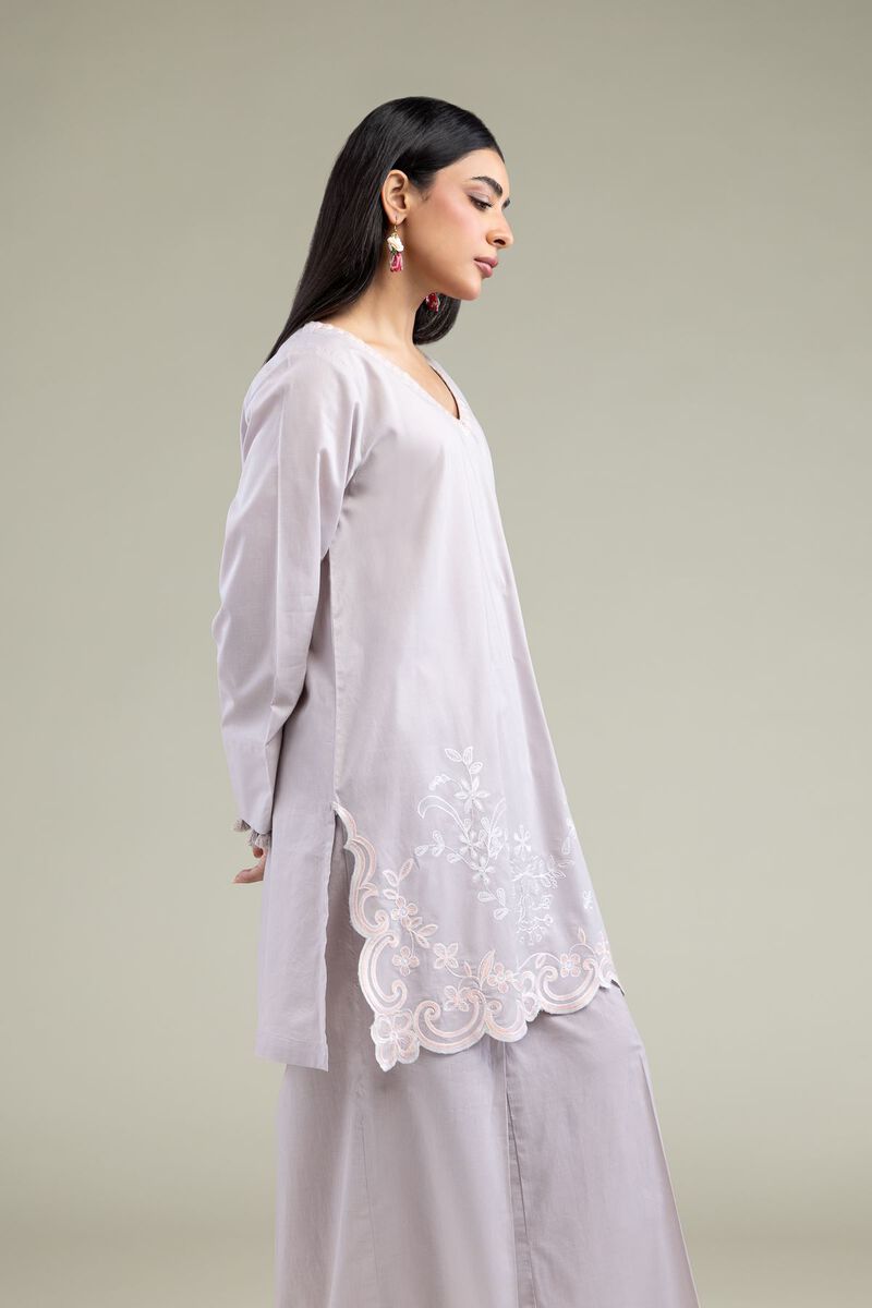 Embroidered | Cambric | Floral Cambric Kurta | USD 35.00