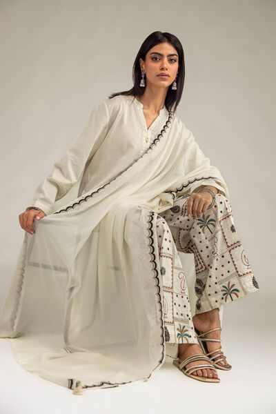 Embroidered | Lawn | Lawn Dupatta | USD 35.00