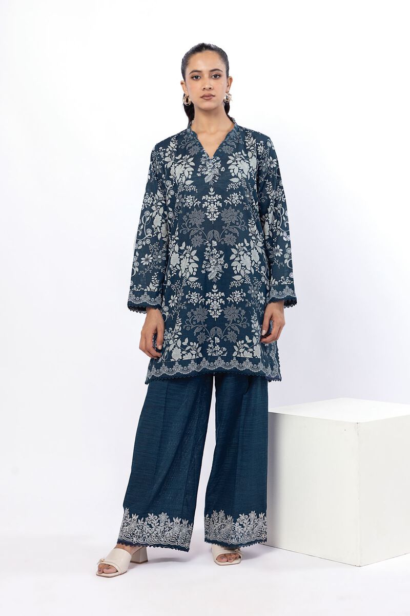 Embroidered | Light Khaddar | Tailored 2 Piece | Top and Bottom | USD 35.00