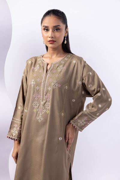 Dyed | Thai Silk | Kurta | USD 40.00