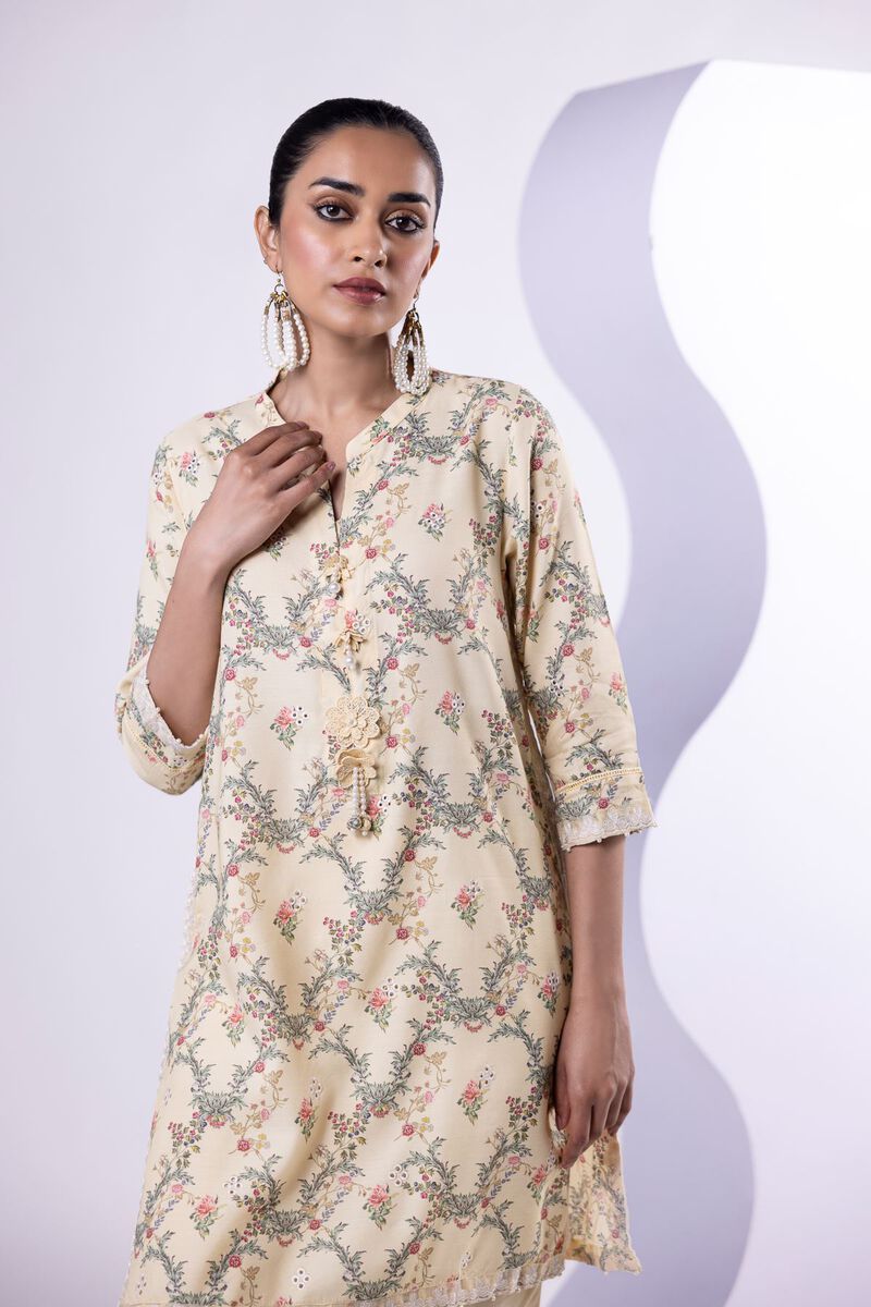 Embroidered | Russian Raw Silk | Kurta | null