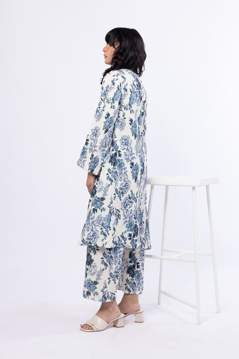 Printed | Double Layer Striped | Kurta | USD 17.50