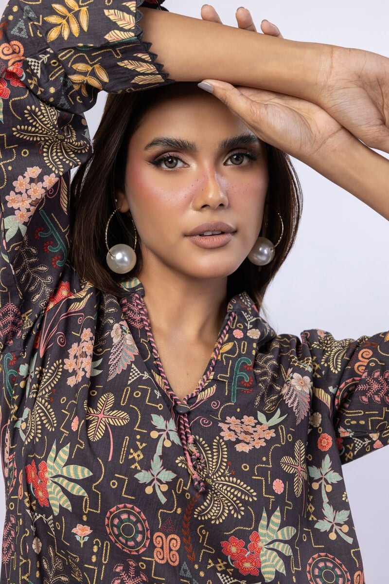 Printed | Crosshatch Poplin | Kurta | USD 12.50