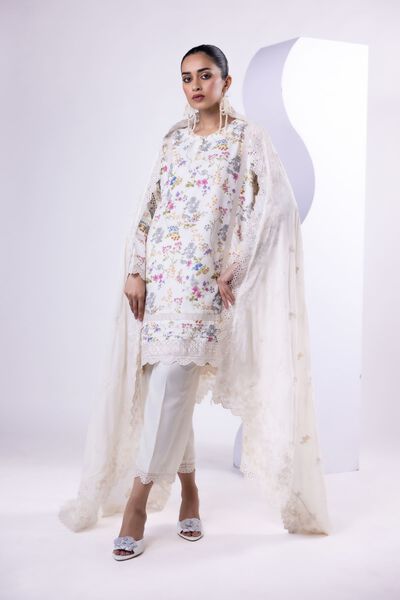 Embroidered | Russian Raw Silk | Kurta | USD 60.00