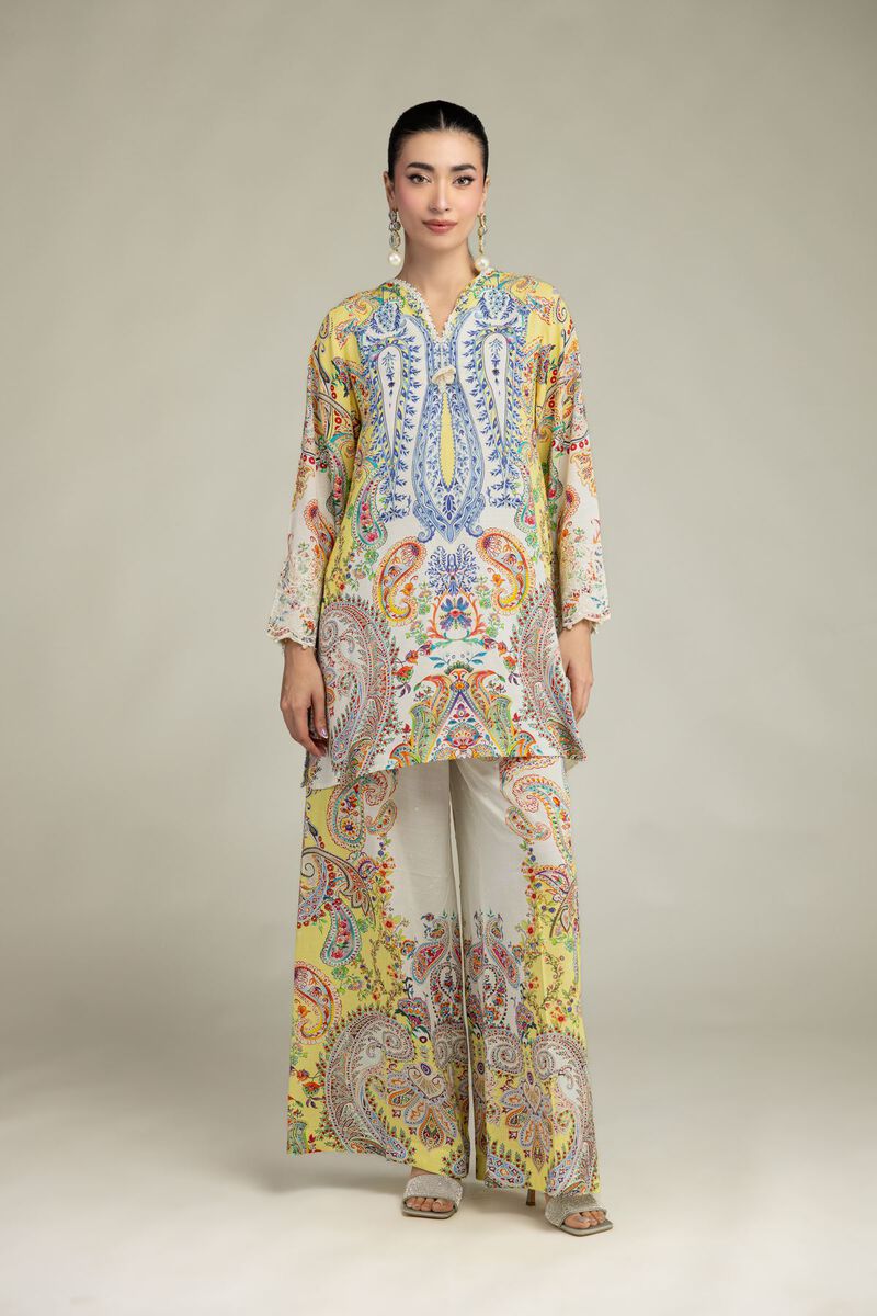 Embroidered | Raw Silk | Short Silk Kurta | USD 45.00