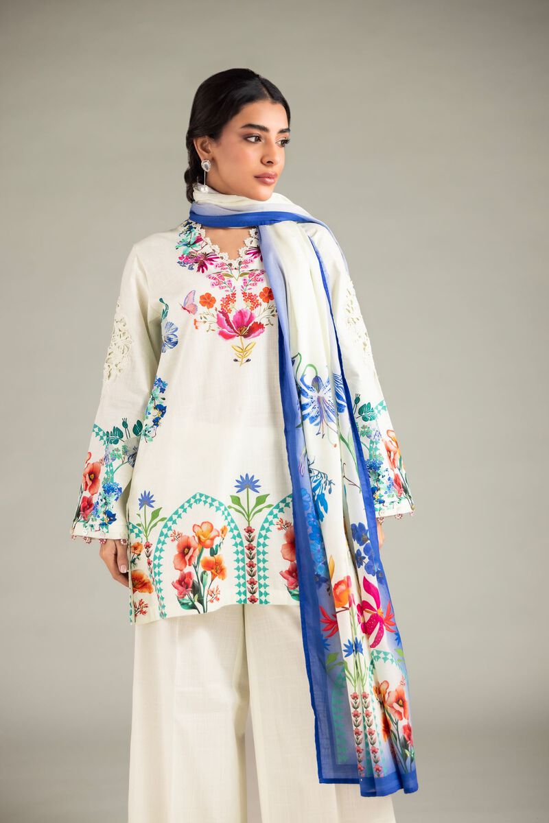 Printed | Textured Lawn | Dupatta | USD 25.00