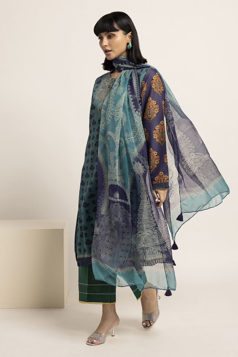 Fabrics 3 Piece Suit, GREEN, hi-res image number null
