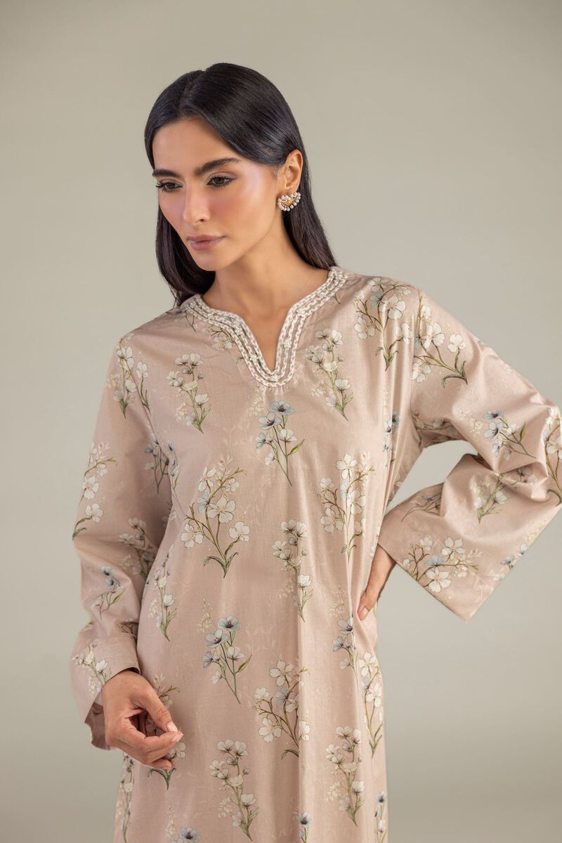 Printed | Cambric | Long Cambric Kurta | USD 35.00