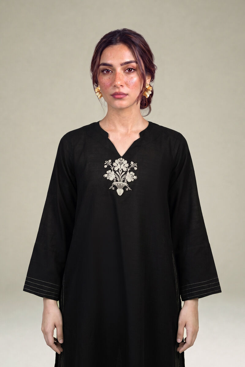 Embroidered | Light Khaddar | Fabrics 2 Piece | Top and Bottom | null