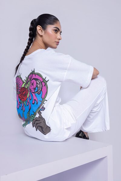 Printed | Cotton Jersey | T-shirt | USD 3.60