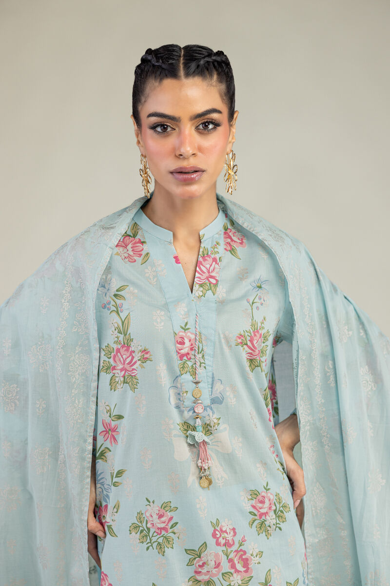 Printed | Lawn | Floral Lawn Dupatta | USD 30.00