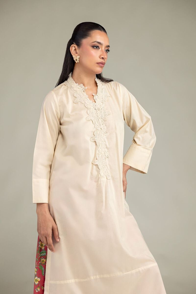 Embroidered | Cambric | Long Cambric Kurta | USD 40.00