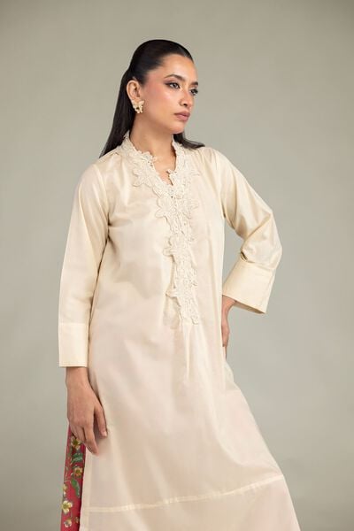 Embroidered | Cambric | Long Cambric Kurta | USD 40.00