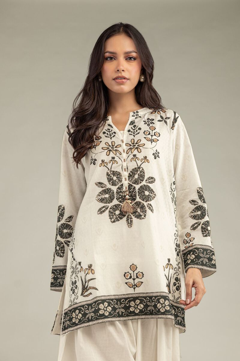 Printed | Cotton Dobby | Short Floral Kurta | USD 30.00