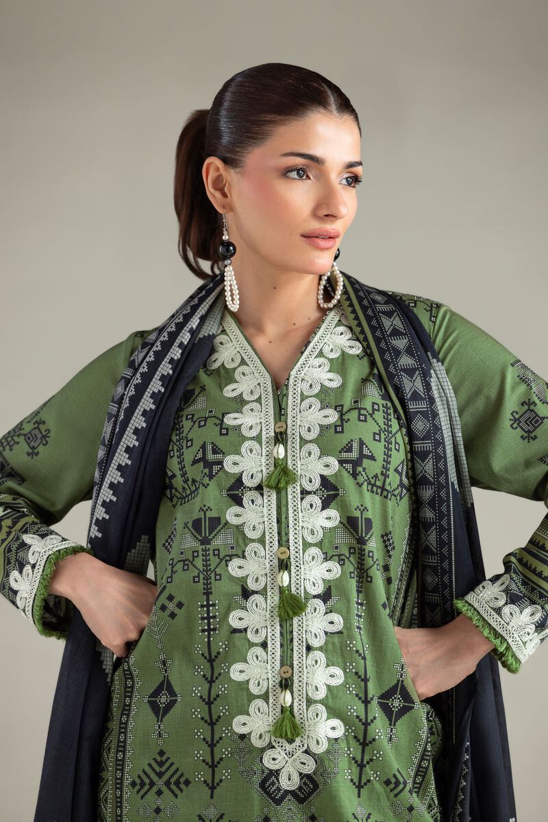 Embroidered | Lawn | Tailored 3-Piece Lawn | USD 60.00