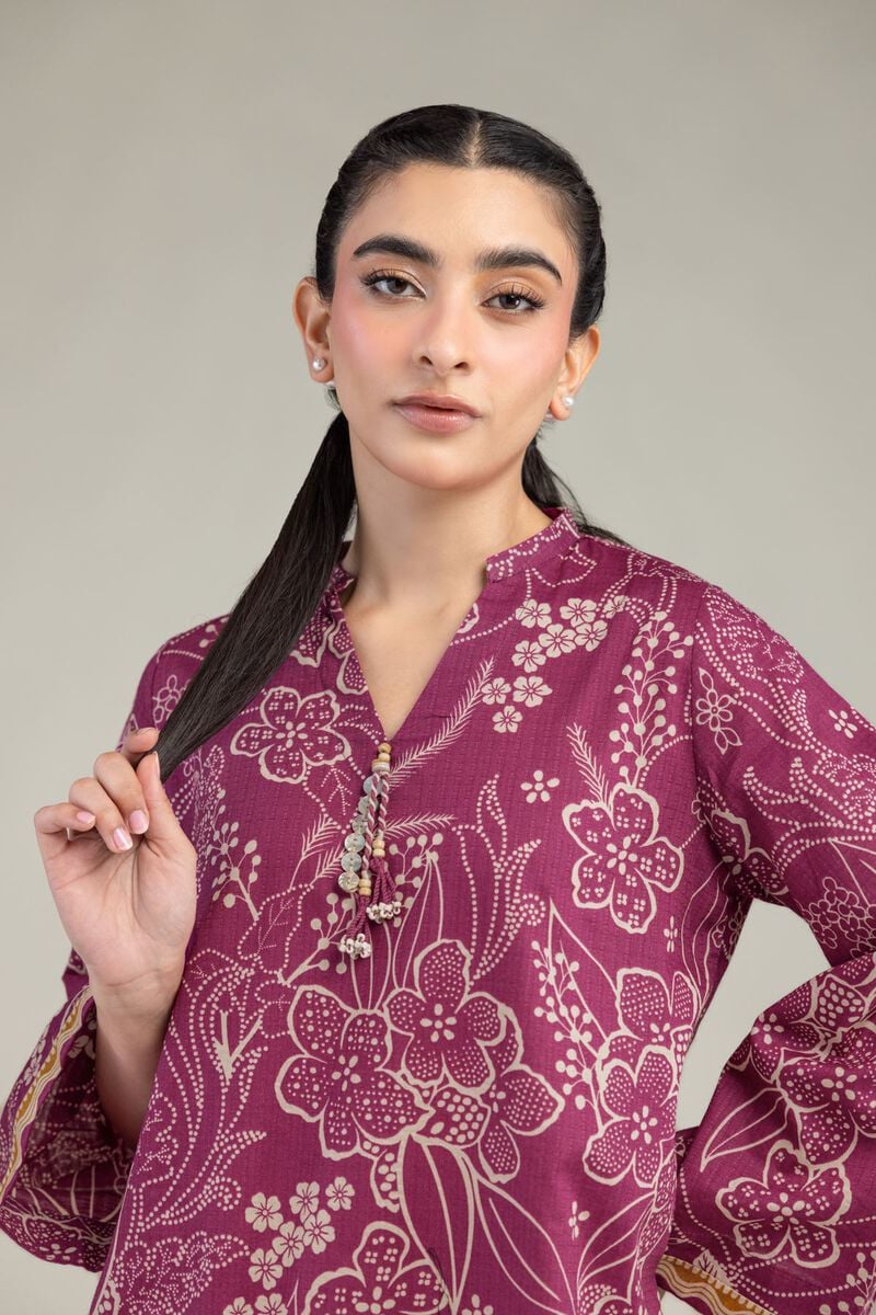 Printed | Cotton Dobby | Short Floral Kurta | USD 30.00