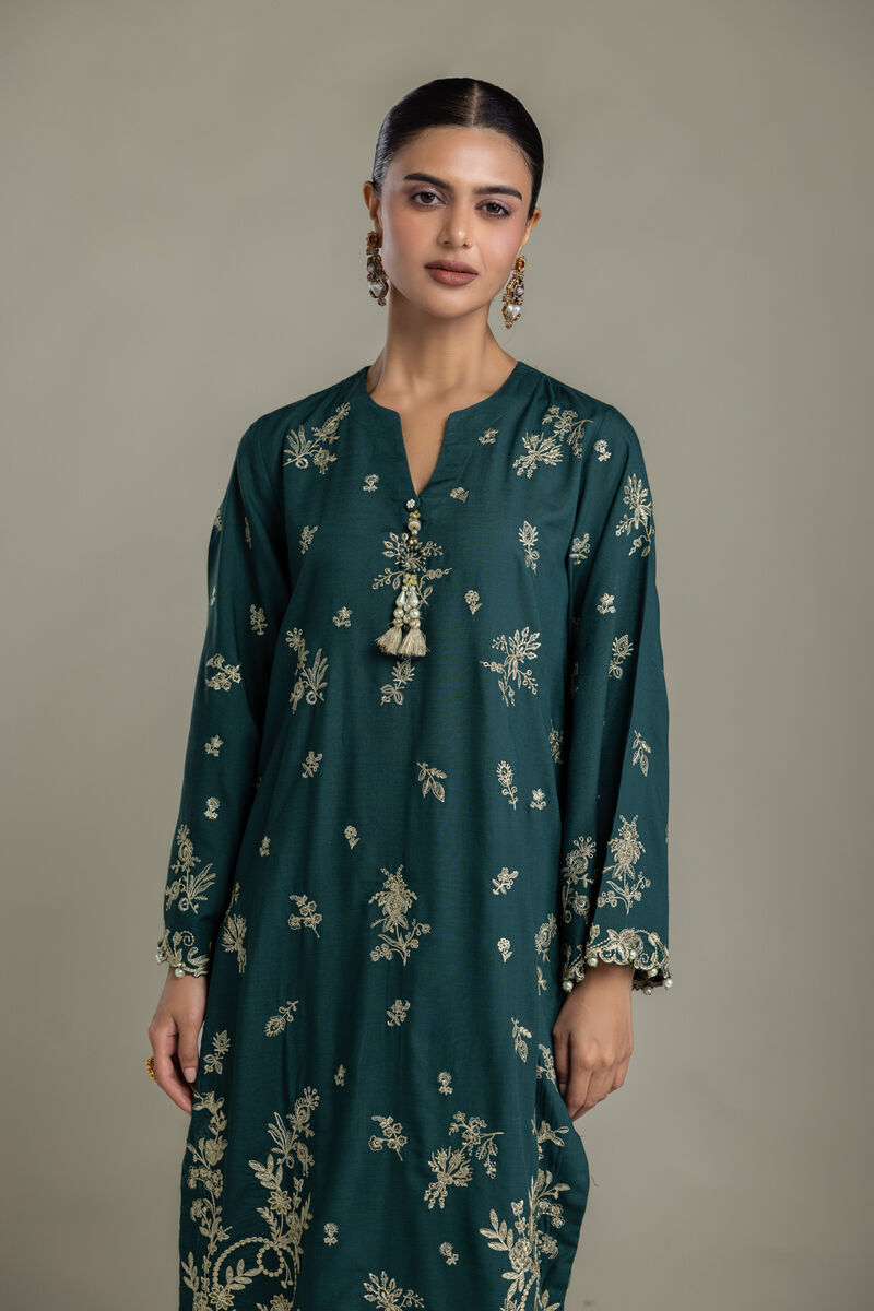Embroidered | Raw Silk | Raw Silk Kurta | USD 70.00