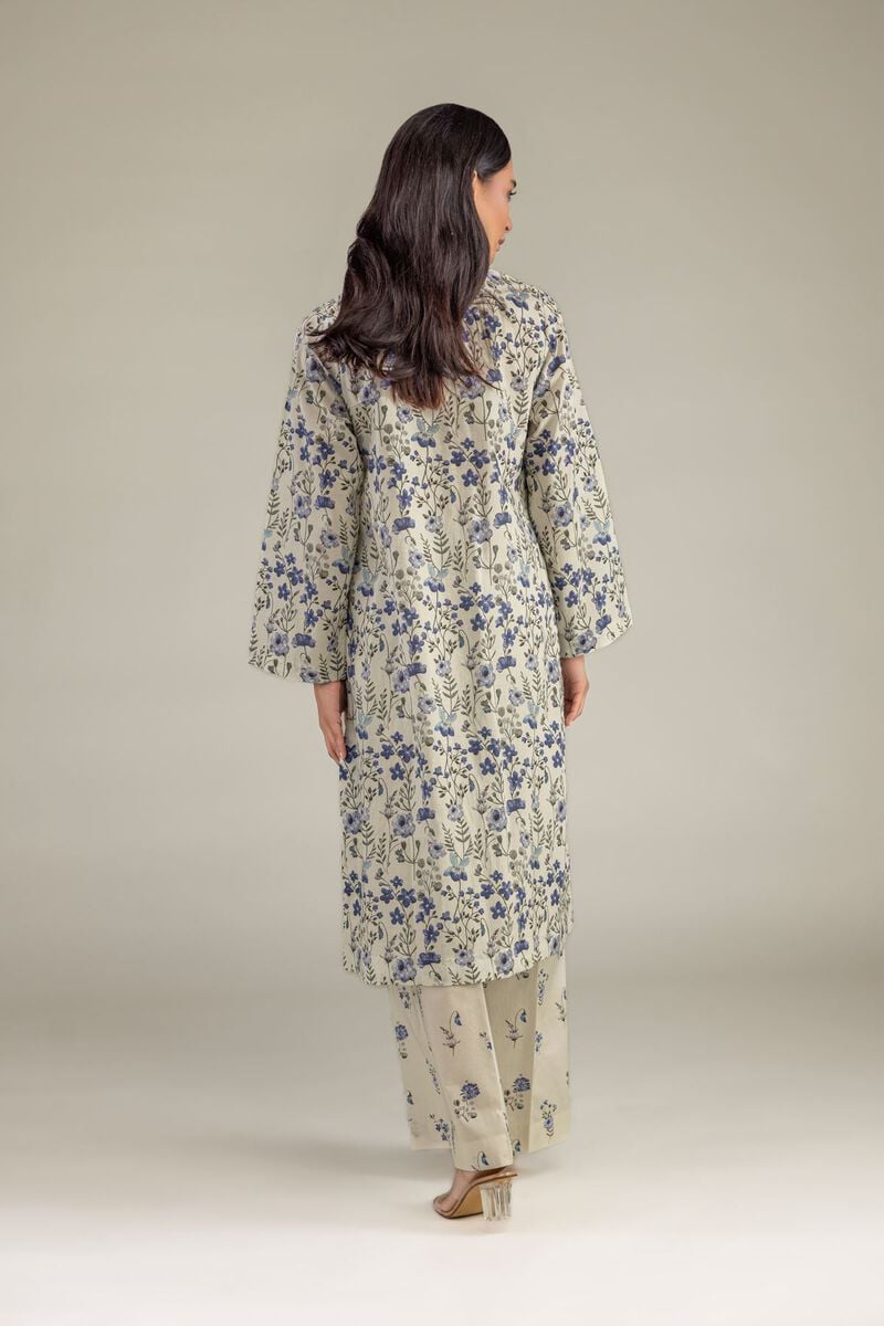 Printed | Cambric | Floral Longline Kurta | USD 35.00