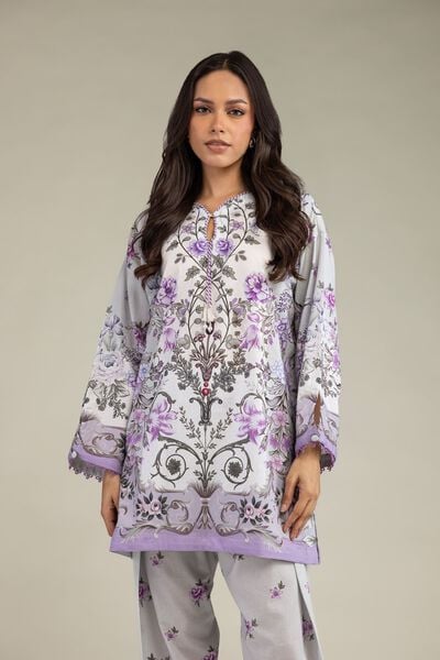 Printed | Cambric | Floral Cambric Kurta | USD 35.00