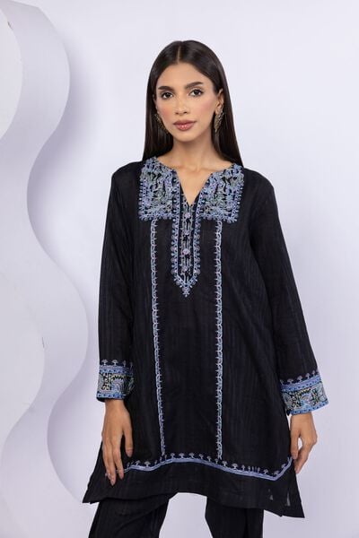 Embroidered | Leno | Kurta | USD 35.00