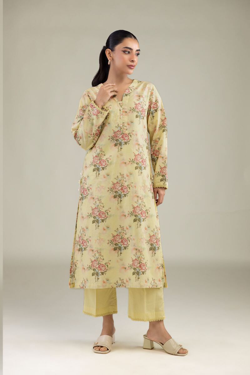 Printed | Cotton Dobby | Floral Printed Kurta | USD 35.00