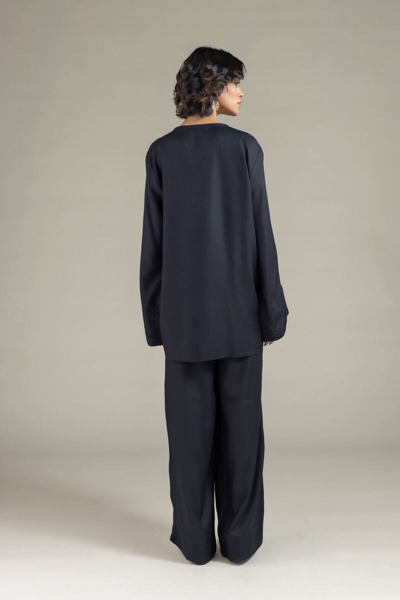 Embroidered | Viscose Crepe | Tunic | USD 30.00