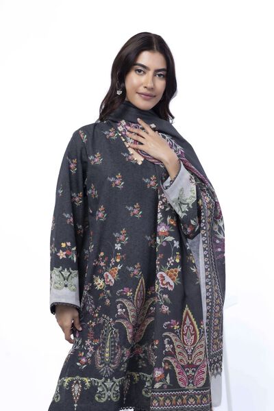 Printed | Karandi | Tailored 3 Piece | USD 50.00