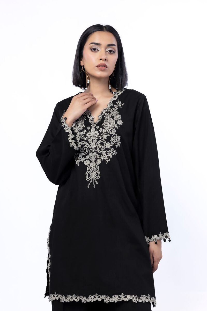 Embroidered | Heavy Textured Cotton | Tailored 2 Piece | Top and Bottom | USD 45.00