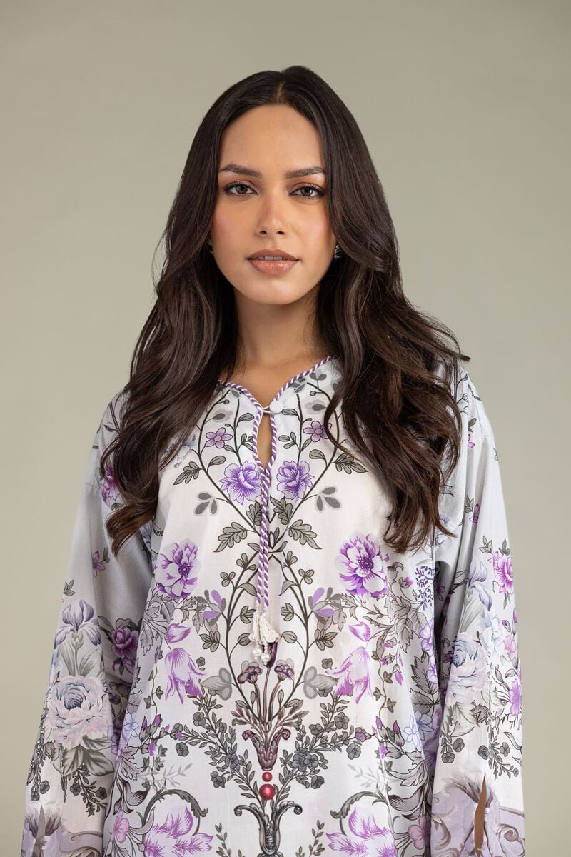 Printed | Cambric | Floral Cambric Kurta | USD 35.00