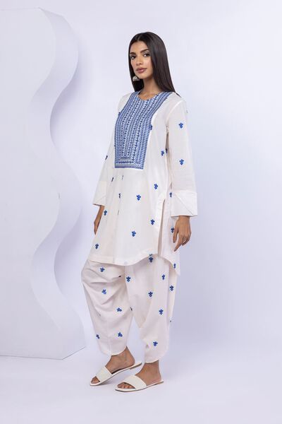 Embroidered | Cambric | Pants | USD 22.00
