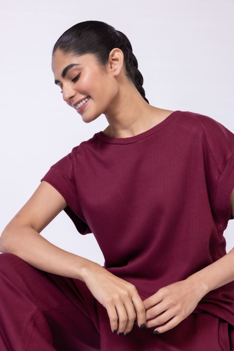 Dyed | Variegated Rib | T-shirt | null